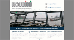 Desktop Screenshot of houdini-marine.co.uk